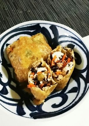 油揚げの含め煮 具材満載-レシピのメイン写真