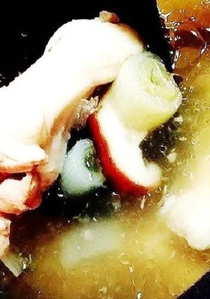 風邪に♡温か♪手羽元の参鶏湯風スープ-レシピのメイン写真