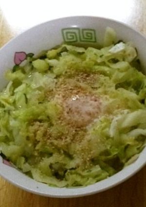 キャベツとろりサッポロ一番塩ラーメン-レシピのメイン写真
