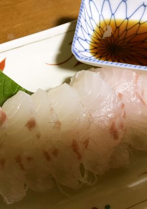 めんどくさがり屋の鯛の刺身柚子胡椒ポン酢-レシピのメイン写真
