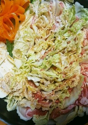 白菜と豚肉のミルフィーユ鍋-レシピのメイン写真