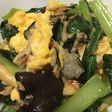 卵菜魚炒