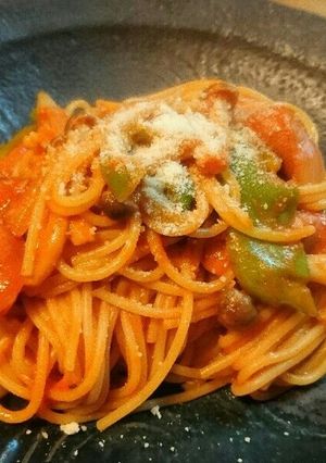 今頃ハマってる。ナポリタン♪-レシピのメイン写真