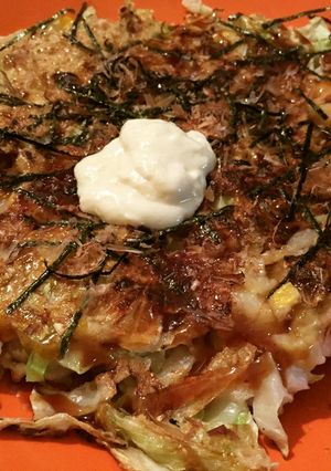 お好み焼き(肉・卵無し)-レシピのメイン写真