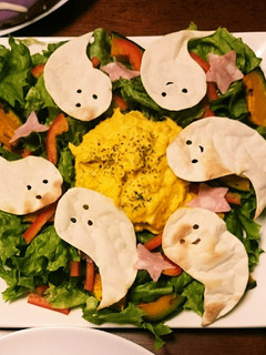 Halloweenのかぼちゃサラダ☆-レシピのメイン写真