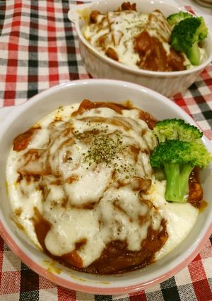 ハンバーグ グラタン-レシピのメイン写真