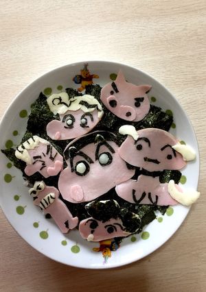 クレヨンしんちゃんのキャラ弁-レシピのメイン写真