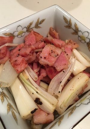 おつまみにも！エシャロットのベーコン炒め-レシピのメイン写真