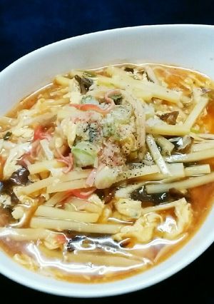 とろたまラーメン~酸辛湯麺風-レシピのメイン写真