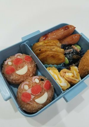 子どもが喜ぶ。アンパンマンのキャラ弁-レシピのメイン写真