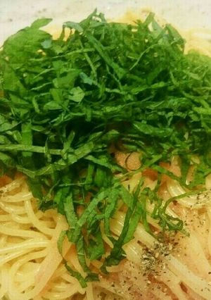 簡単！たらこスパゲティ-レシピのメイン写真