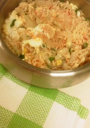 白菜と卵の簡単とろみ麺-レシピのメイン写真