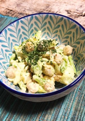ひよこ豆とキャベツのクミンサラダ-レシピのメイン写真