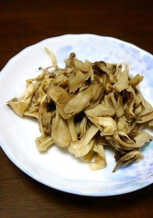 レンジで簡単！舞茸のからし醤油和え-レシピのメイン写真