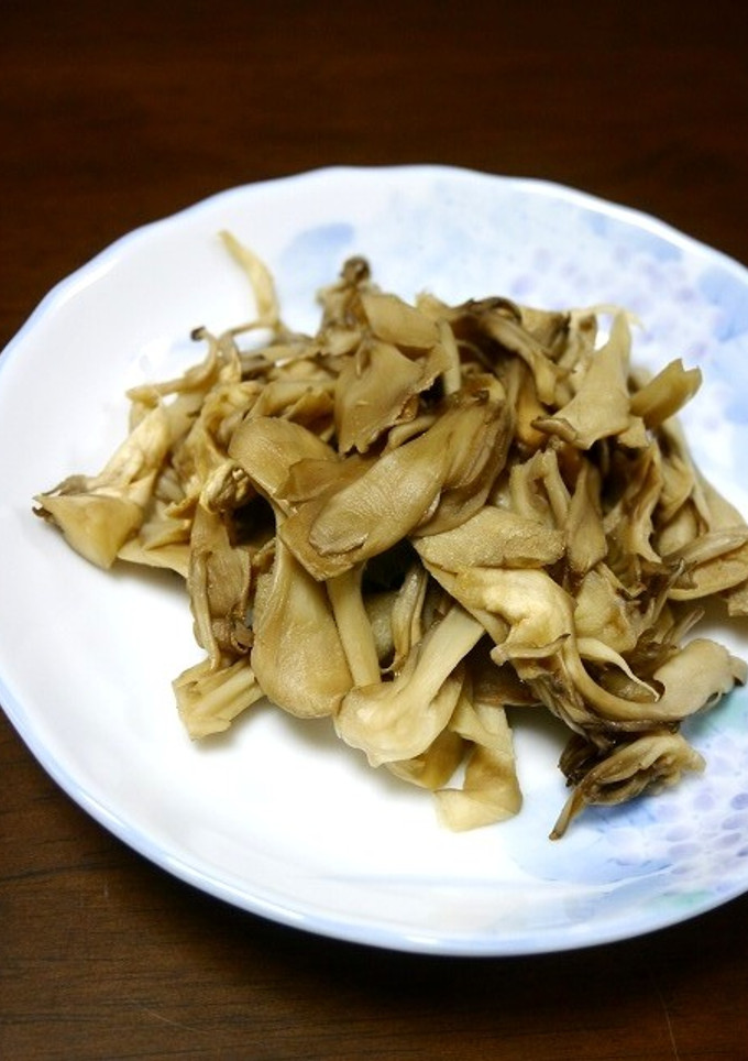 レンジで簡単！舞茸のからし醤油和え-レシピのメイン写真