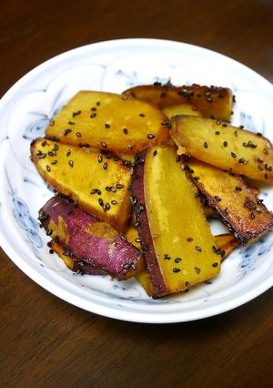 簡単！お弁当☆揚げない大学いも-レシピのメイン写真