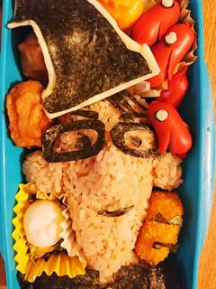 中学男子ギリギリキャラ弁ハロウィン-レシピのメイン写真