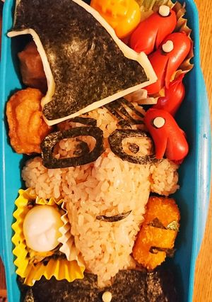 中学男子ギリギリキャラ弁ハロウィン-レシピのメイン写真