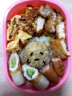ぐでたま弁当-レシピのメイン写真