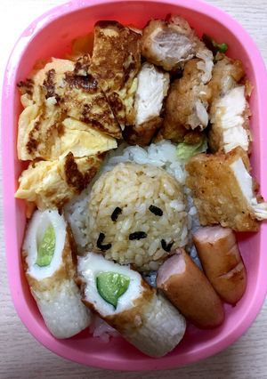 ぐでたま弁当-レシピのメイン写真