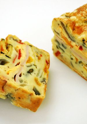 パン用粉で☆彩り野菜のケイク・サレ-レシピのメイン写真