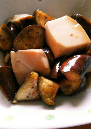 レンジで簡単♡茄子と豆腐の甘辛おかず-レシピのメイン写真