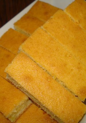 ほろにが★レモンのスティックケーキ-レシピのメイン写真