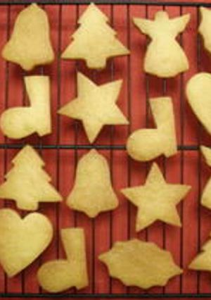 クリスマス型抜きクッキー-レシピのメイン写真