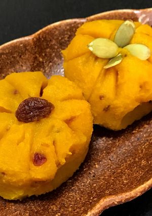 かぼちゃ茶巾-レシピのメイン写真