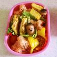 幼稚園 お弁当 秋(もみじ&どんぐり)