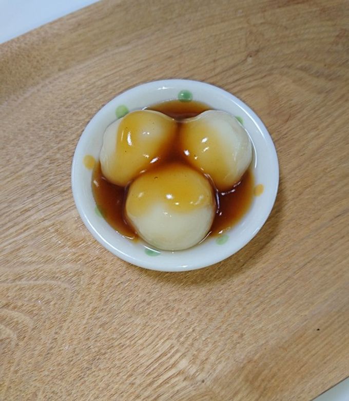 だし香る。甘さひかえめ☆みたらし団子 by さるぱんだ 【クックパッド