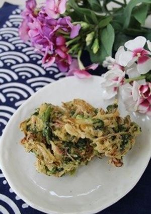 ごぼうと納豆のかき揚げ-レシピのメイン写真