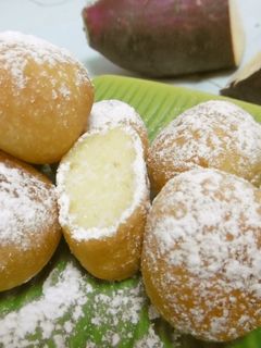 【保育園のおやつ】米粉さつまいもドーナツ-レシピのメイン写真