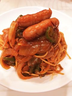 簡単!こってり!喫茶店風ナポリタン-レシピのメイン写真