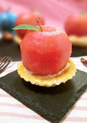 まるごとりんごのコンポート-レシピのメイン写真