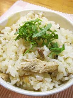 秋の香り♪秋刀魚の炊き込みご飯-レシピのメイン写真
