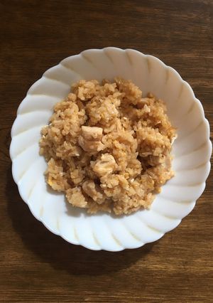 鶏肉ゴロゴロ炒飯-レシピのメイン写真