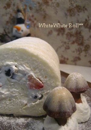 聖なる夜にWhiteWhiteRoll-レシピのメイン写真