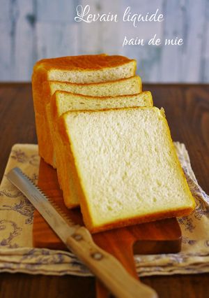 ルヴァン種の食パン-レシピのメイン写真