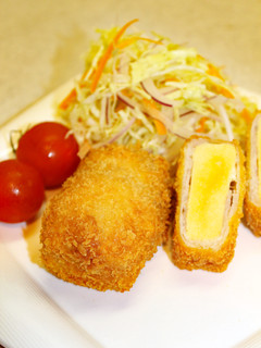 高野豆腐で、なんちゃって豚カツ(^^♪-レシピのメイン写真