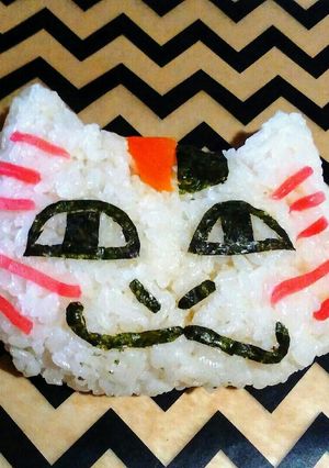 キャラ弁に♬｢ニャンコ先生｣♬-レシピのメイン写真