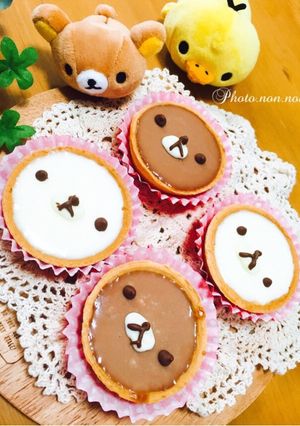レンジで簡単♪チョコレアチーズタルト-レシピのメイン写真