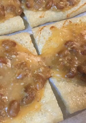 パスタソース活用！めんたい納豆焼き-レシピのメイン写真