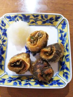 さんまの梅シソ揚げ-レシピのメイン写真
