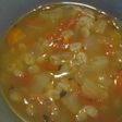押し麦と野菜のスープ