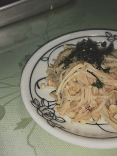 えのきのたらこパスタ風-レシピのメイン写真