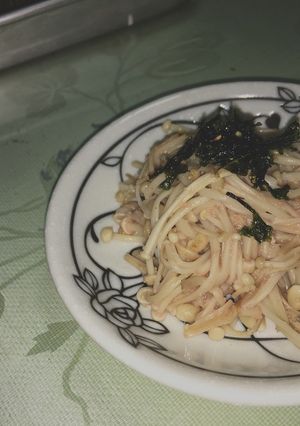 えのきのたらこパスタ風-レシピのメイン写真
