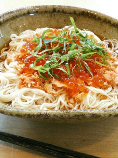 ☆鮭といくらの親子素麺☆-レシピのメイン写真