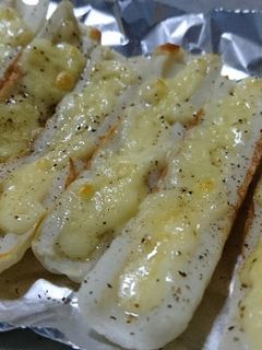 竹輪のマヨチーズ焼き-レシピのメイン写真