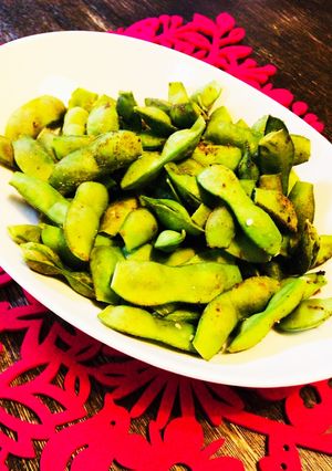 ホクホクあま〜い★枝豆の岩塩焼き-レシピのメイン写真